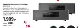 Panasonic Center PANASONIC MIKROANLÆG MED DAB+, DKK 1999 tilbud