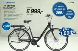 Thansen El-cykel 28, DKK 6999 tilbud