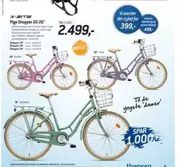 Thansen Pige Shopper 20-26, DKK 2499 tilbud