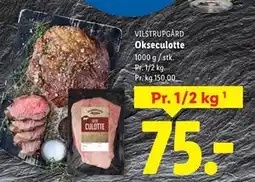 Lidl Okseculotte, DKK 75 tilbud