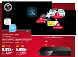 Panasonic Center PANASONIC 65/55” 4K LED TV tilbud