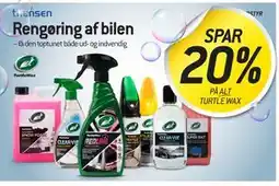 Thansen SPAR 20% PÅ ALT TURTLE WAX tilbud