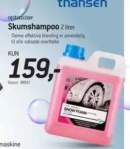 Thansen Skumshampoo, DKK 159 tilbud