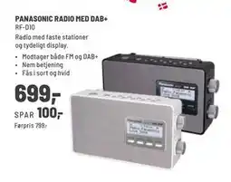 Panasonic Center PANASONIC RADIO MED DAB+, DKK 699 tilbud