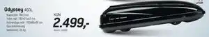 Thansen Odyssey, DKK 2499 tilbud