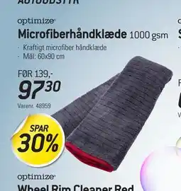Thansen Microfiberhåndklæde, DKK 97.3 tilbud