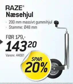 Thansen Næsehjul, DKK 143.2 tilbud