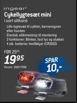 Thansen Cykellygtesæt mini, DKK 19.95 tilbud