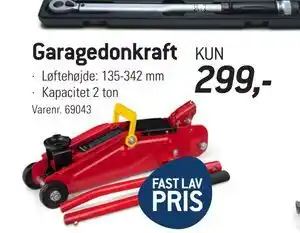 Thansen Garagedonkraft, DKK 299 tilbud