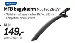 Thansen MTB bagskærm, DKK 149 tilbud