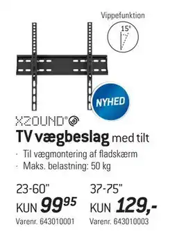 Thansen TV vægbeslag tilbud