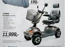 Thansen El-scooter, DKK 11999 tilbud