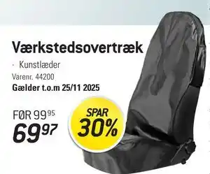 Thansen Værkstedsovertræk, DKK 69.97 tilbud