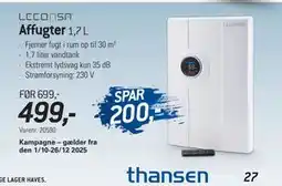 Thansen Affugter, DKK 499 tilbud