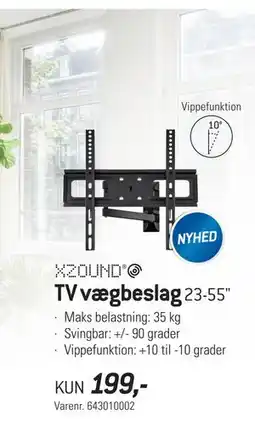 Thansen TV vægbeslag, DKK 199 tilbud