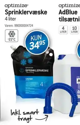 Thansen Sprinklervæske, DKK 34.95 tilbud