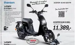 Thansen EV1000 30 eller 45 km/t, DKK 9999 tilbud
