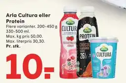 SPAR Arla Cultura eller Protein, DKK 10 tilbud