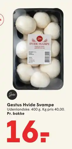 SPAR Gestus Hvide Svampe, DKK 16 tilbud
