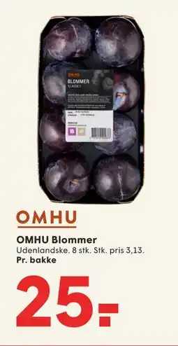 SPAR OMHU Blommer, DKK 25 tilbud
