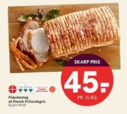 SPAR Flæskesteg af Dansk Frilandsgris, DKK 45 tilbud