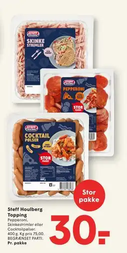 SPAR Steff Houlberg Topping, DKK 30 tilbud