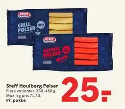 SPAR Steff Houlberg Pølser, DKK 25 tilbud