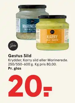 SPAR Gestus Sild, DKK 20 tilbud