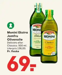 SPAR Monini Ekstra Jomfru Olivenolie, DKK 69 tilbud