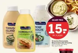 SPAR Graasten Remoulade, Mayonnaise eller Dressing, DKK 15 tilbud