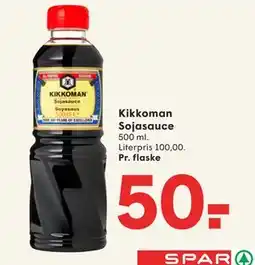 SPAR Kikkoman Sojasauce, DKK 50 tilbud