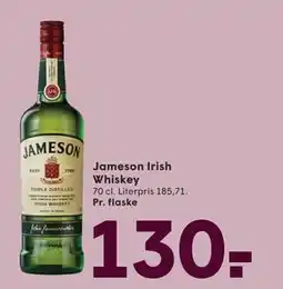 SPAR Jameson Irish Whiskey, DKK 130 tilbud
