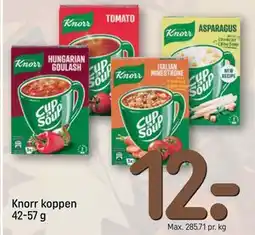 REMA 1000 Knorr koppen 42-57 g, DKK 12 tilbud