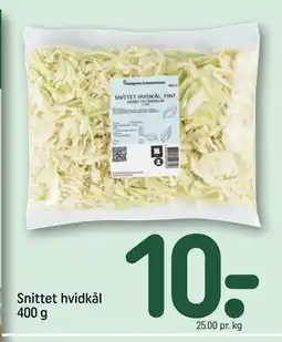 REMA 1000 Snittet hvidkål 400 g, DKK 10 tilbud