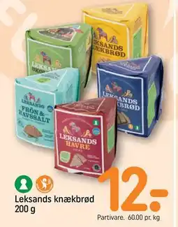 REMA 1000 Leksands knækbrød 200 g, DKK 12 tilbud