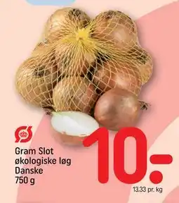 REMA 1000 Gram Slot økologiske løg Danske 750 g, DKK 10 tilbud