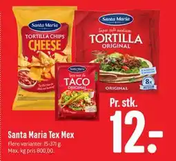 Min Købmand Santa Maria Tex Mex, DKK 12 tilbud