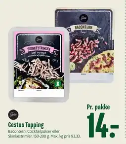 Min Købmand Gestus Topping, DKK 14 tilbud