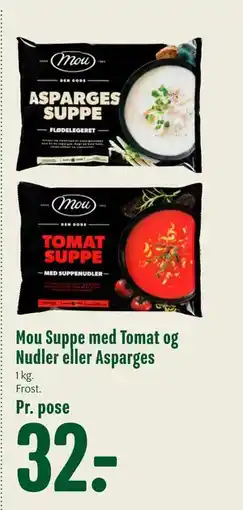 Min Købmand Mou Suppe med Tomat og Nudler eller Asparges, DKK 32 tilbud