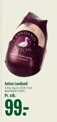 Min Købmand Anton Landand, DKK 99 tilbud