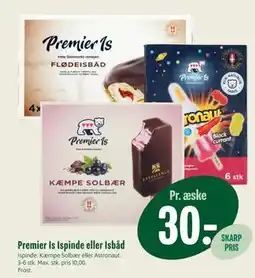 Min Købmand Premier Is Ispinde eller Isbåd, DKK 30 tilbud