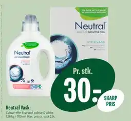 Min Købmand Neutral Vask, DKK 30 tilbud