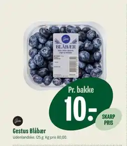 Min Købmand Gestus Blåbær, DKK 10 tilbud