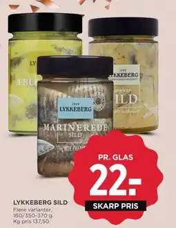 MENY LYKKEBERG SILD, DKK 22 tilbud