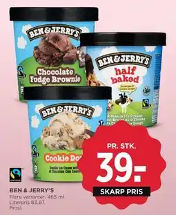 MENY BEN & JERRY’S, DKK 39 tilbud