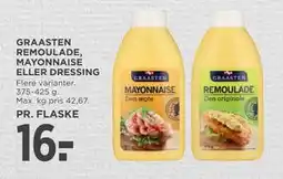 MENY GRAASTEN REMOULADE, MAYONNAISE ELLER DRESSING, DKK 16 tilbud