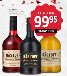 MENY RÅSTOFF, DKK 99.95 tilbud