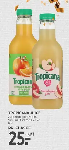 MENY TROPICANA JUICE, DKK 25 tilbud