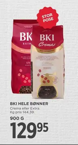MENY BKI HELE BØNNER, DKK 129.95 tilbud