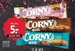 MENY CORNY BIG MÜSLIBAR, DKK 5 tilbud